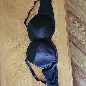 Bra cacique strapless 40H black